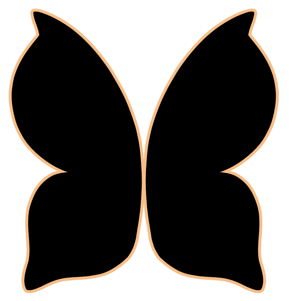Pixie/insect shaped wings